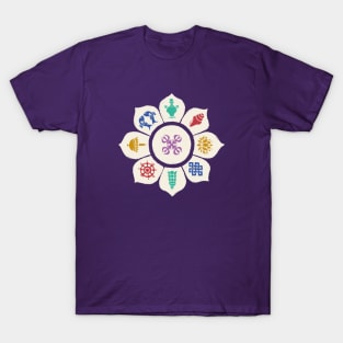 8 Auspicious Symbols T-Shirt